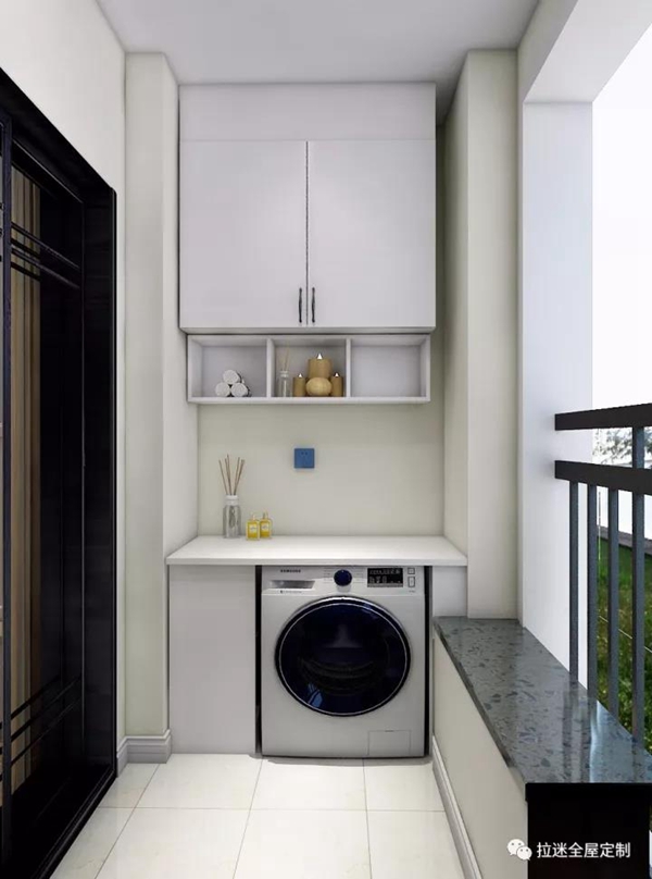 洗衣機陽臺柜