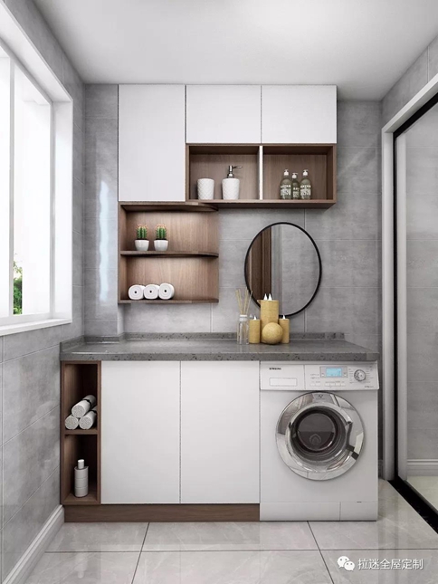 陽臺(tái)洗衣柜 陽臺(tái)洗衣柜